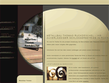 Tablet Screenshot of metallbau-ruckdeschel.com